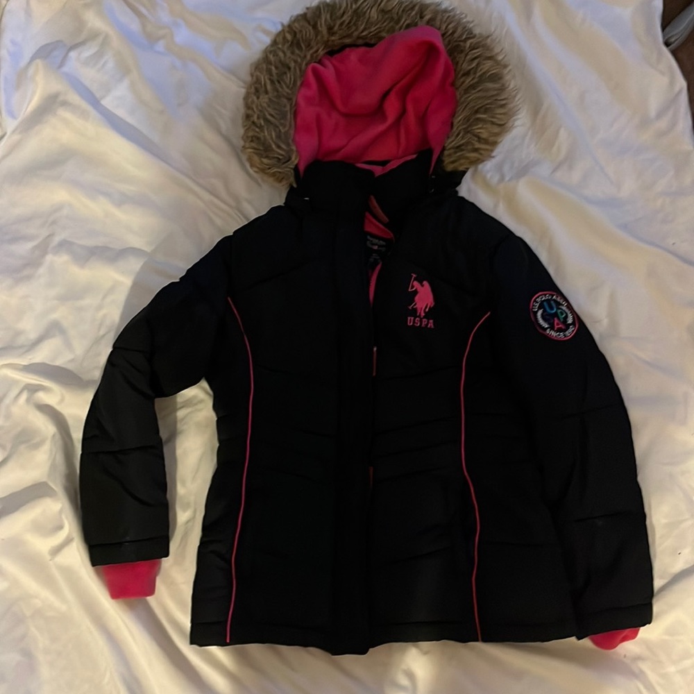 Girls polo jacket